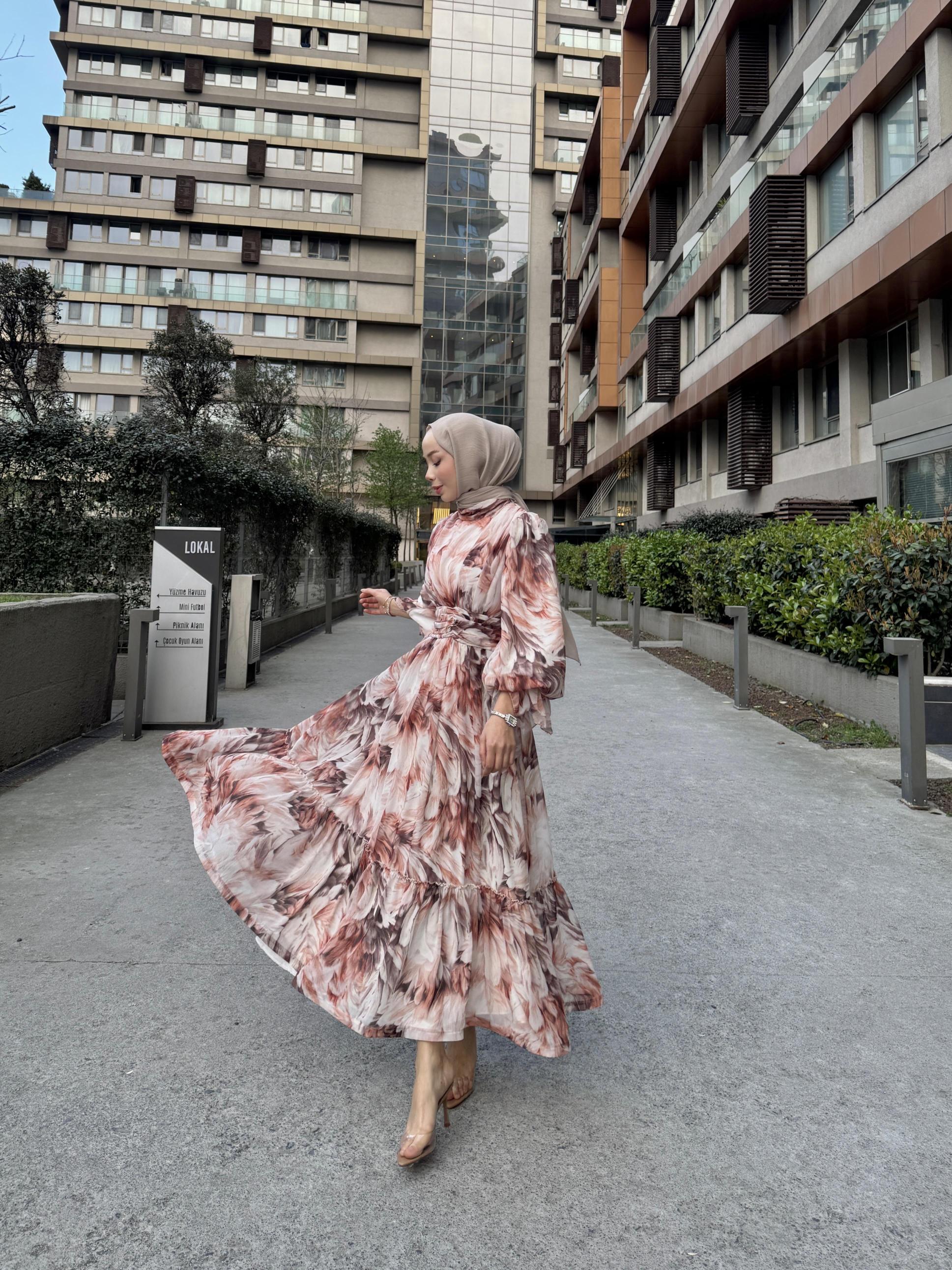 CAVALLİ%20ELBİSE%20KAHVE