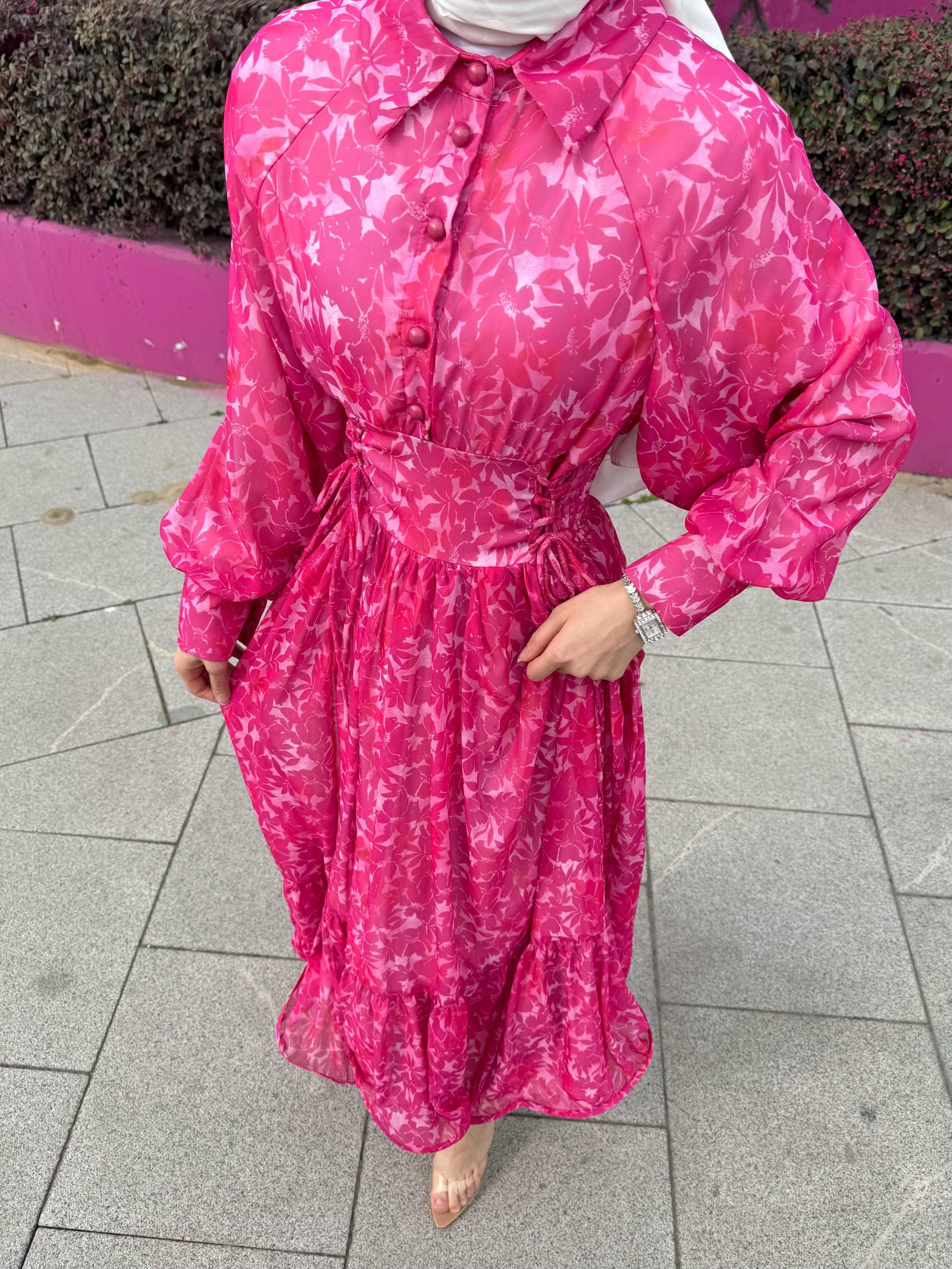 JOSEFİNA%20ELBİSE%20PEMBE%20